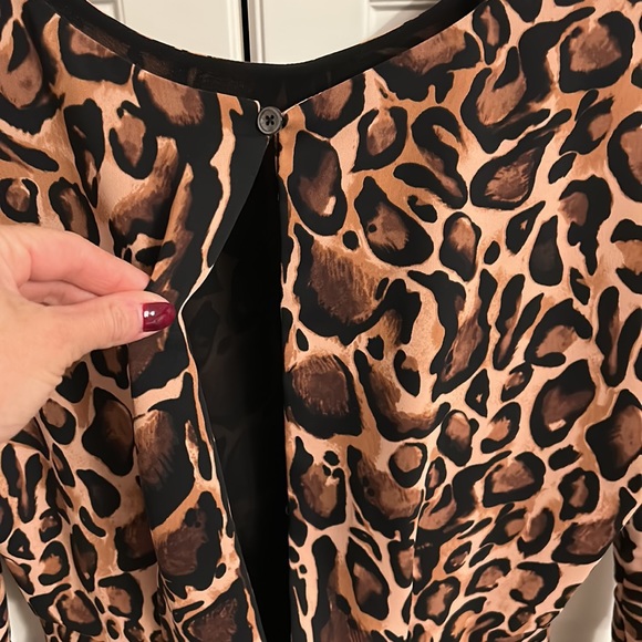 Leopard Babaton mini Dress size 2 - Picture 6 of 12